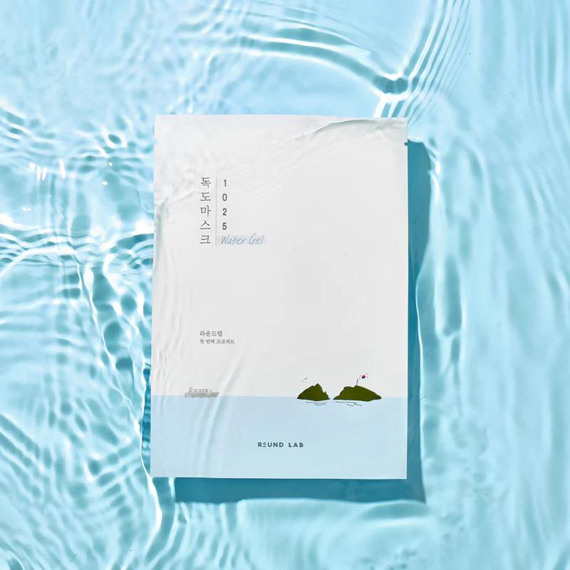 ROUND LAB 1025 Dokdo Water Gel Mask 1 Sheet / 5 Sheets / 10 Sheets