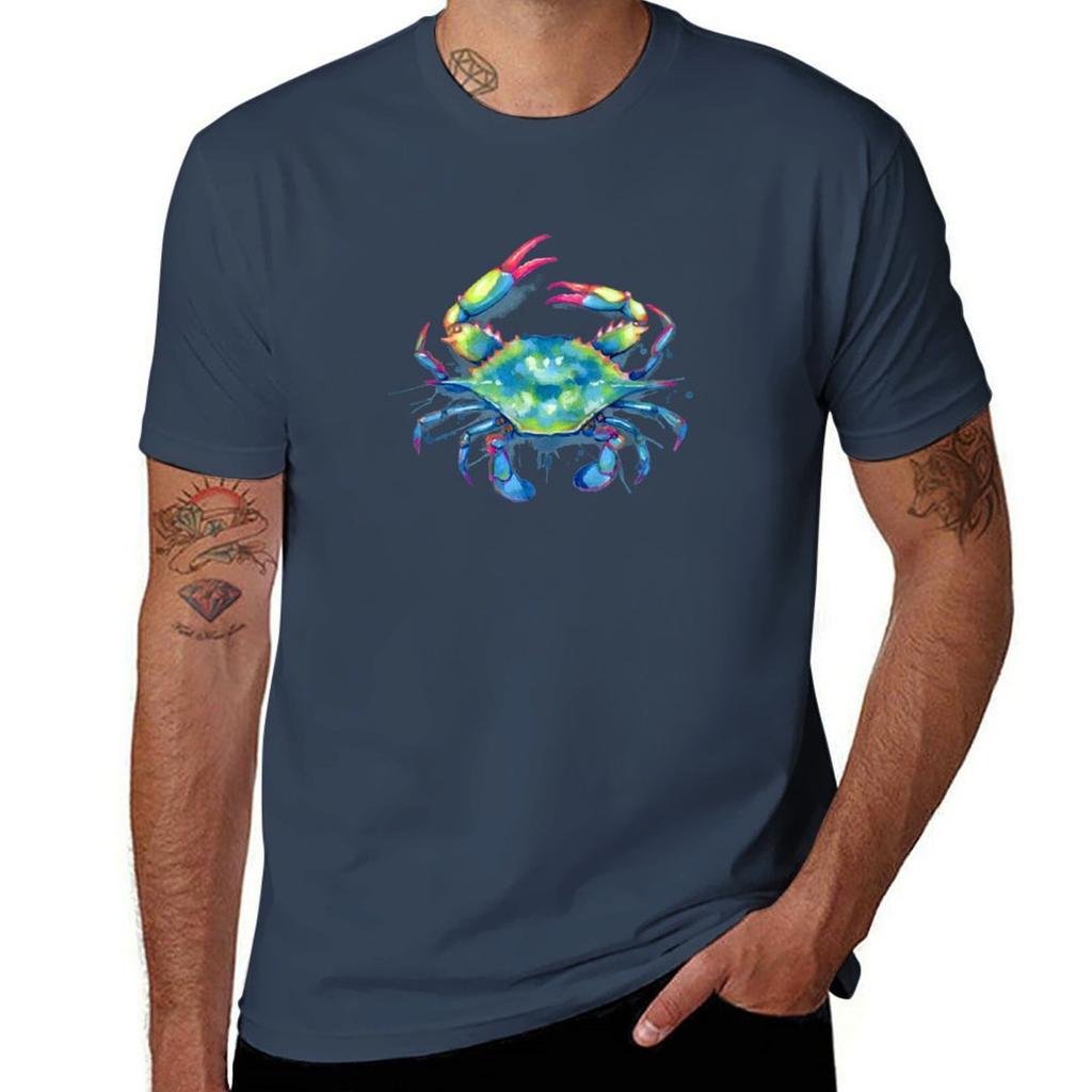 Blue Crab Tshirt Festival Party Tee Top Tshirt