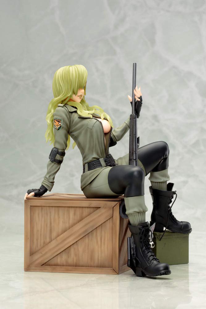 Toshiya Metal Gear Solid Bishoujo Sniper Wolf Scale PVC Painted Finished Figure SV306 1/7