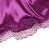 Women Silk Lace Nightgown V-Neck Spaghetti Straps Nightdress Sleepwear