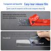 Clear Nano Double-Sided Tape, Strong Adhesion, Traceless, Large Roll, High Viscosity, Nail-Free Glue