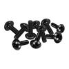 Fit Bodywork Clip CBR600RR Windscreen Bolt Screw Kit M5 with 5mm Bolt Motorcycle Windscreen (Black)