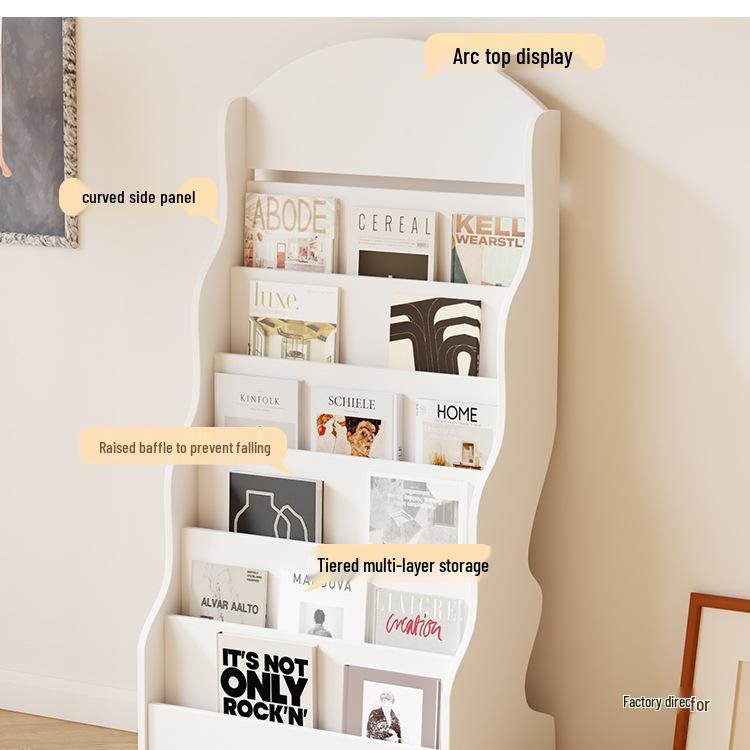 Floor & Wall Book and Magazine Display Stand