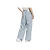 adidas Oryginalne Damskie SPODNIE JEANSOWE Niebieskie KC5837