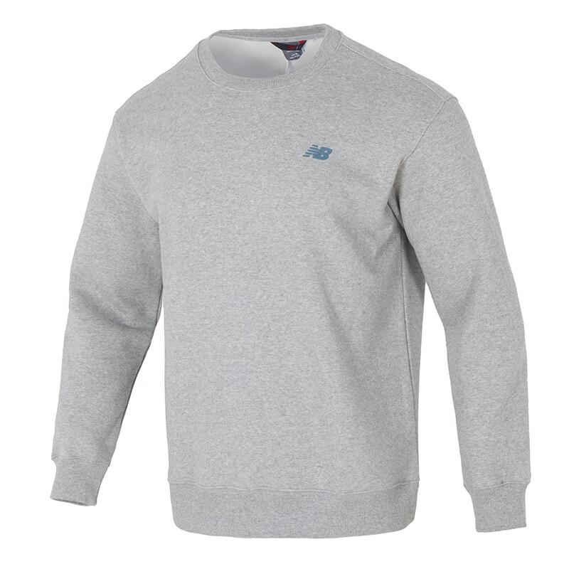 New Balance Running Fitness Training Fleece Lined Sweatshirt Men s Gray NCE41311-MGR S