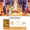 LED Fairy String Lights Battery Operated with 3 Flashing Modes, Mini Copper Wire String Lihgt for DIY Parties Wedding Decor