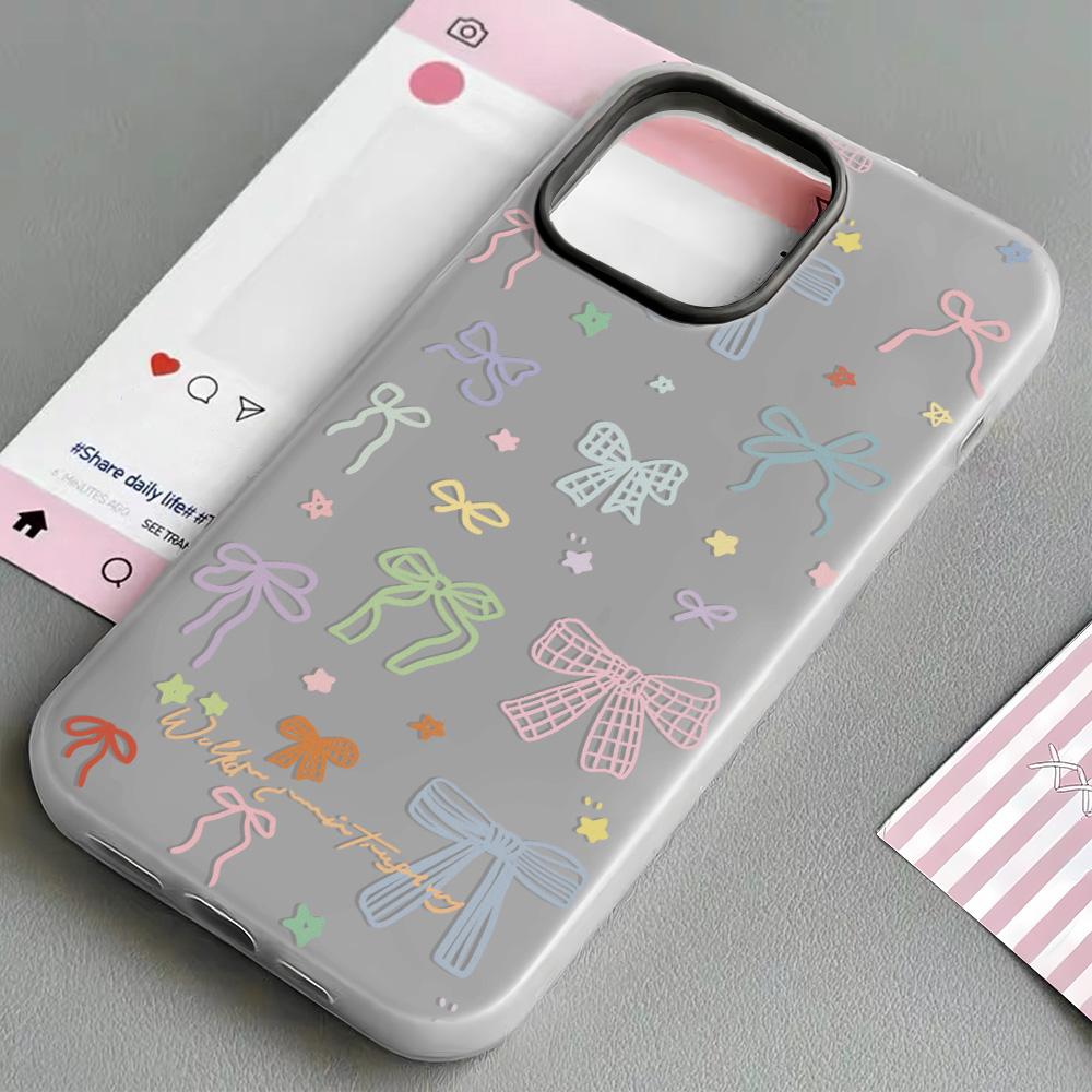 Malovaný kryt na telefon pro iPhone 15 11 13 14 pro 15 16 Pro Max 12 13 16 Pro Roztomilý Módní Vtipný Kryt na telefon se šňůrkou Nejnovější Doporučení Top prodeje