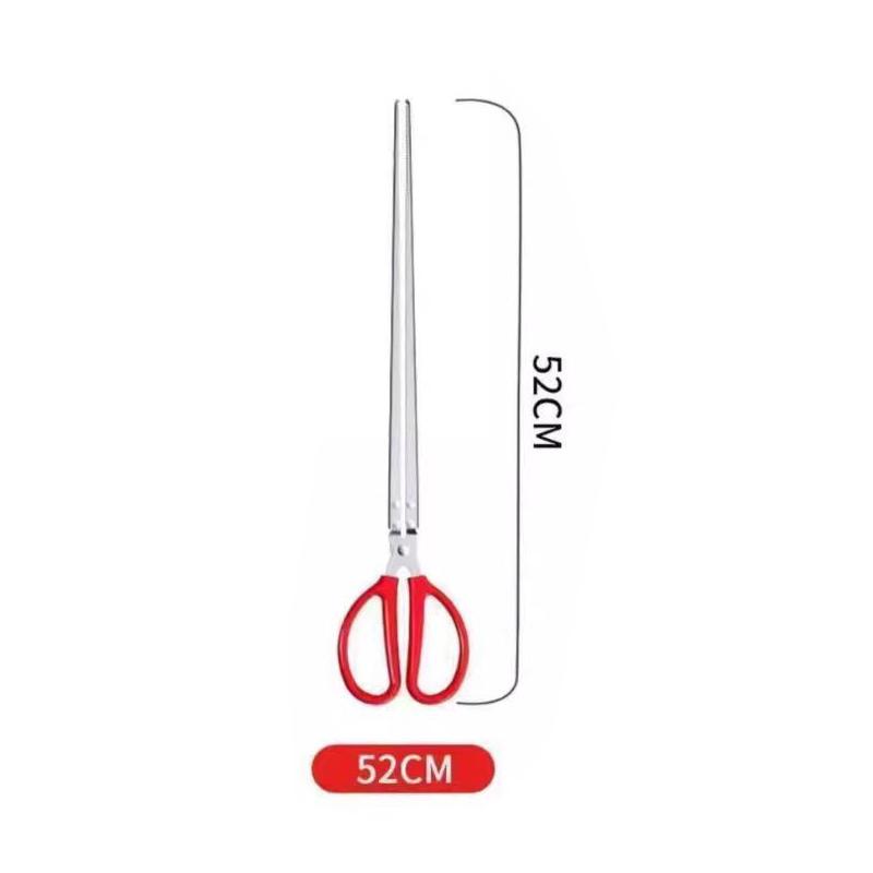 Durable Stainless Steel Crab Tongs Non Slip Serrated Edge Seafood Clip for Home Restaurant Lobster Eel Cracking Use