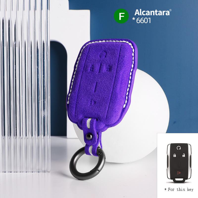 For Chevrolet Silverado 1500 2500 3500 Colorado Tahoe Suburban GMC Sierra Canyon Car Key Case Cover Shell Keychain Accessories