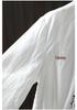 Spring/Summer 2026 Women's Embroidered Cotton Linen Cardigan with Ruffled Collar and Long Sleeves.