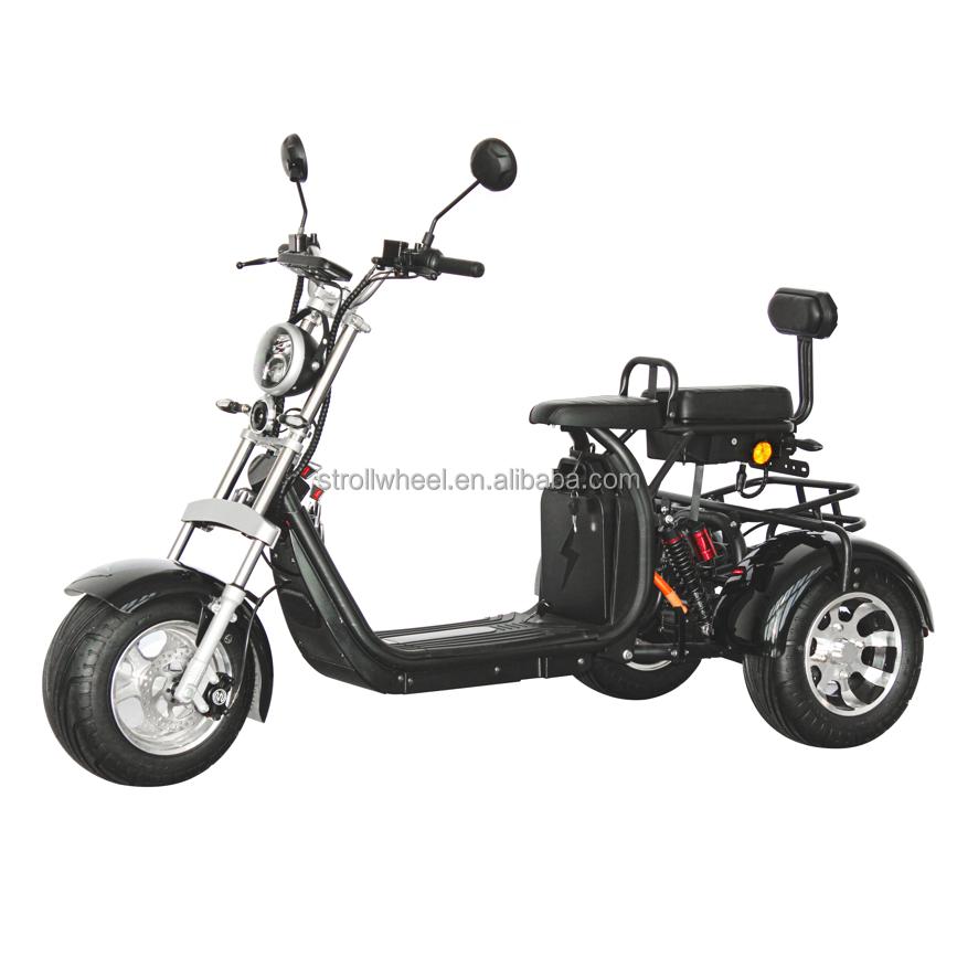 Germany Warehouse Citycoco 2000W 60V Tricycle Trike Motorcycle Scooter Electric 3 Wheel Electric Scooter Electric Scooter Adults