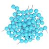 100Pcs Push Pins Map Tacks Steel Plastic Decorative  ing Pins for Cork Boards 9.5x20mm