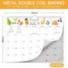 2026 English Minimalist Wall Calendar - Wall-Mounted Design
