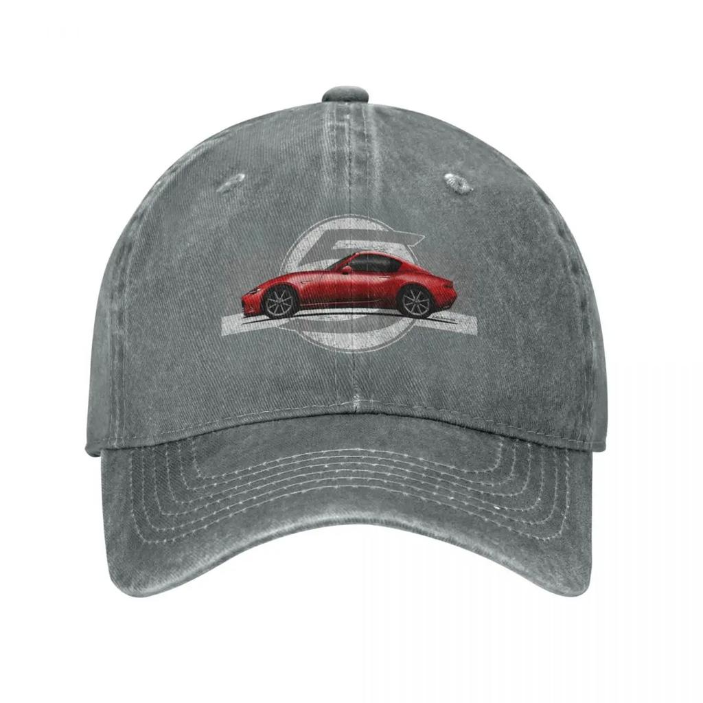 My drawing of the iconic red RF Japanese roadster sports car with background  Baseball Cap Thermal Visor FeUnisex Unisexs