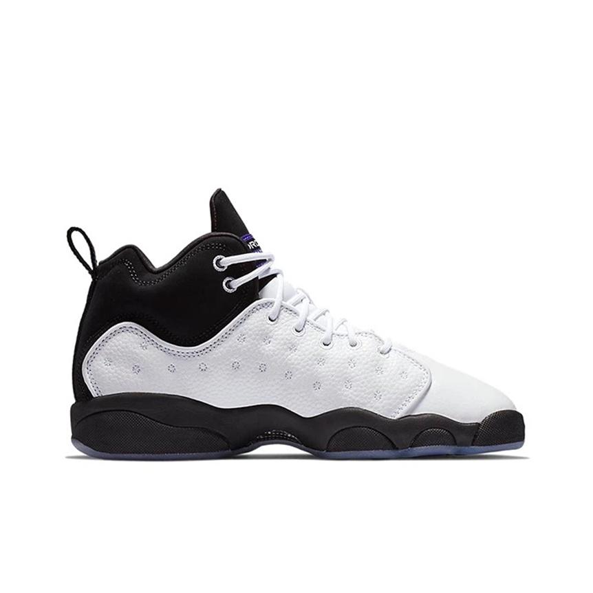 New Jordan Jumpman Team II Cushioning Support Mid Top Children's Basketball Shoes Teenagers 820273-104