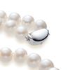 Genuine Pearl Necklace and Earrings Set Earrings Large for Ceremonial with Quality Guarantee Certificate (or Set), 8mm, Occasions,