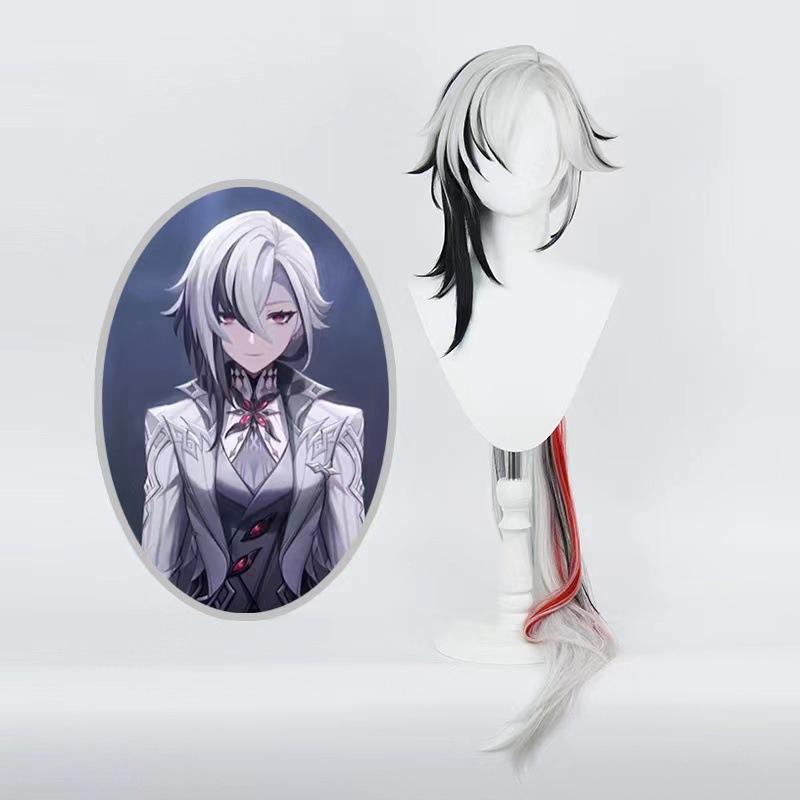 Ysir Arlecchino Cosplay Hra Genshin Impact Kostýmová sada služebníka Halloween Cosplay Dívka