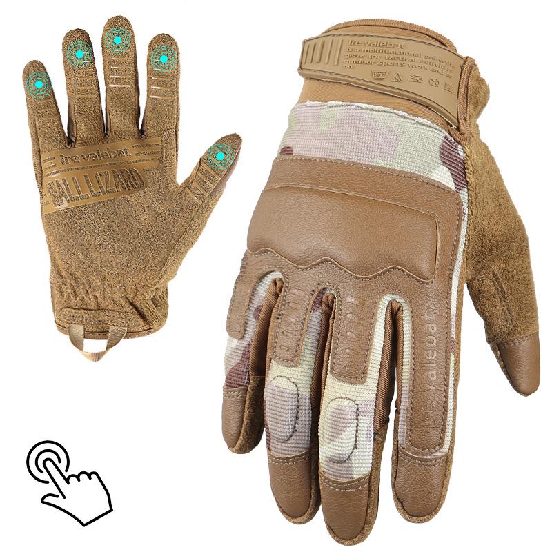 Motorcycle & Outdoor Tactical Gloves: Touchscreen, Non-Slip, Anti-Fall, Full Hand Protection
