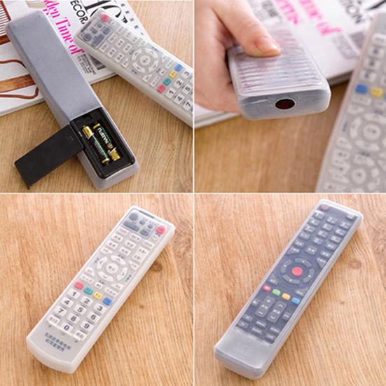 Home TV Remote Control Set Waterproof Dust Silicone Protective Cover Case