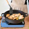 Cast iron amphora pan wholesale household uncoated pancake water frying bag frying pan universal vintage pig iron non-stick pan