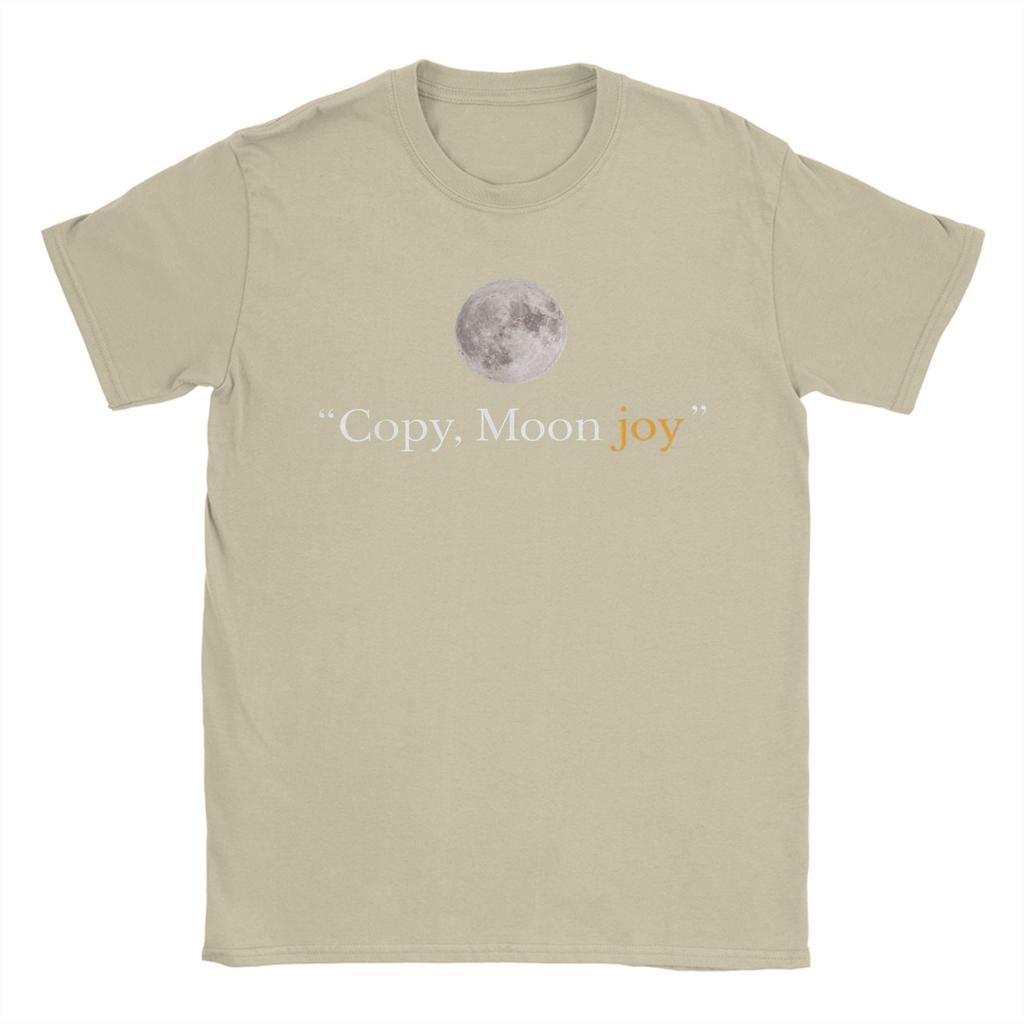 Unisexs TShirt Copy Moon Joy Funny Artemis Vintage Pure Cotton Tees Short Sleeve T Shirt Crew Neck Clothes Summer