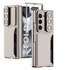 Suitable for Samsung Z Fold6 Mobile Phone Case Folding Screen Ultra Thin Business Leather Card Bag Anti Fall Protection Case