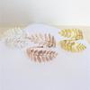 Fashion Women Metal Leaf Charm Open Bracelet Arm Cuff Armlet Bangle Fine Jewelry