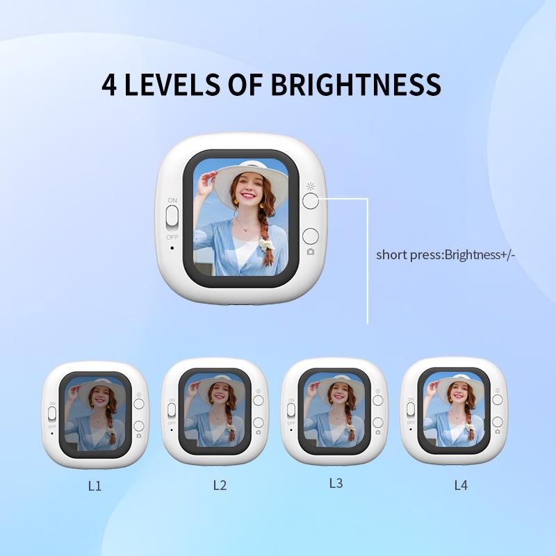 Compact Cross-Border Mobile Phone Selfie Display with Rear Camera Connection