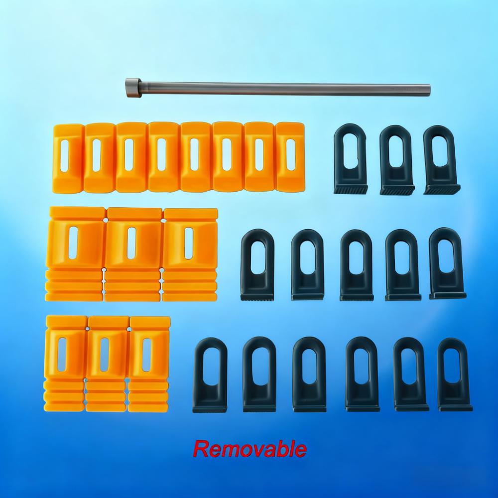 Новый инструмент для удаления вмятин без покраски с клеем, набор инструментов для удаления вмятин на автомобиле, оранжевый набор инструментов для удаления вмятин