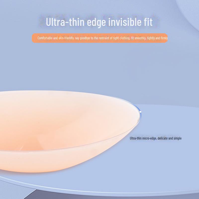 Ultra-thin Glue-free Self-adhesive Invisible Silicone Breast Stickers - Seamless & Breathable