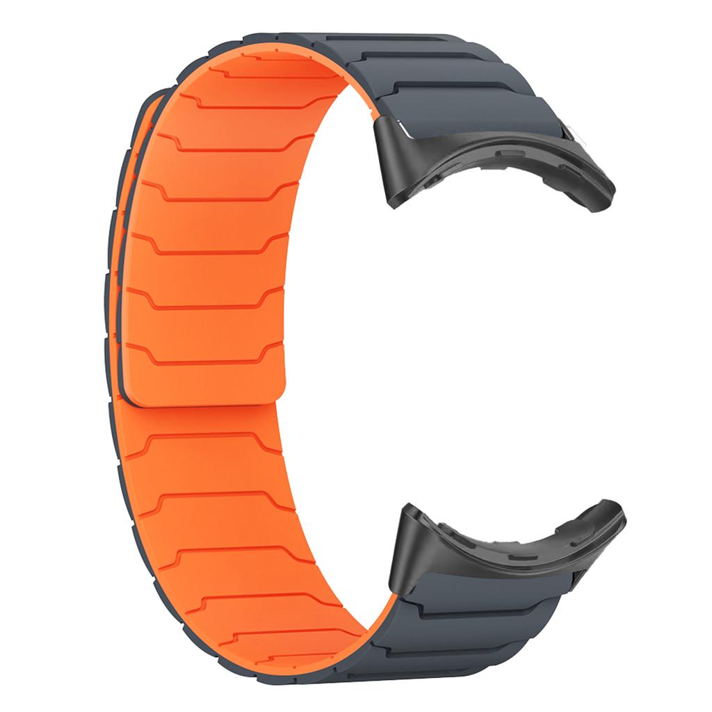 Magnetisk rem for Google Pixel Watch 4 3 2 1 41mm Silikonbånd for Google Pixel Watch 4 3 45mm Armbånd Tilbehør