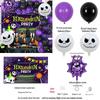Halloween Ghost Festival Aluminum Foil Balloon Decoration Set for Theme Parties and Events