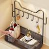 And Jewelry Organizer with Hooks – Practical Holder Key Rack for Bedroom, Table Or