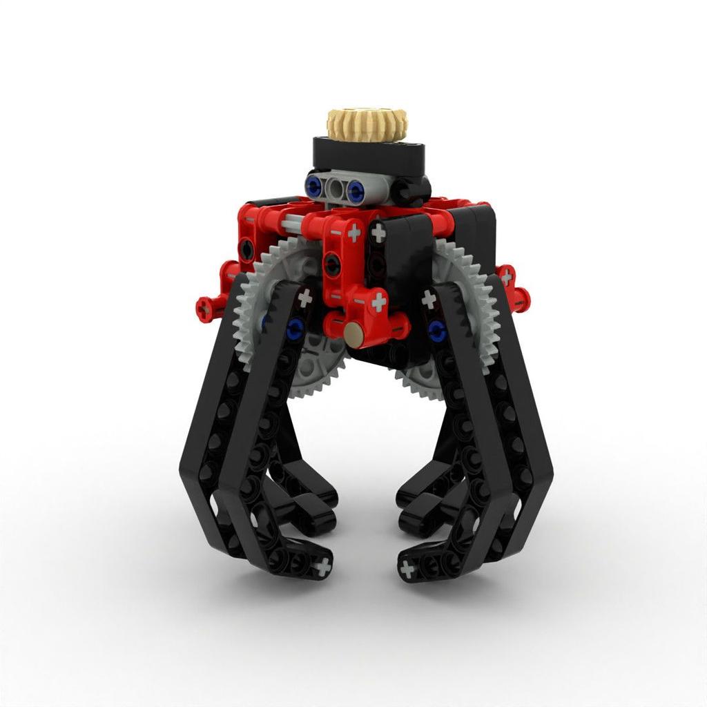 Technical Moc Construction Blocks Electric Robot Manipulator Mechanical Arm Clamp Claw Kit Diy Education Toys For Child