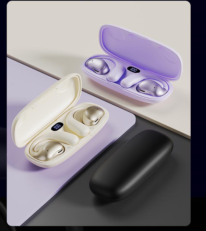 New OWS Silicone Soft Wireless Bluetooth Earphones: Low Latency, Ultra-Long Standby, Sports-Ready
