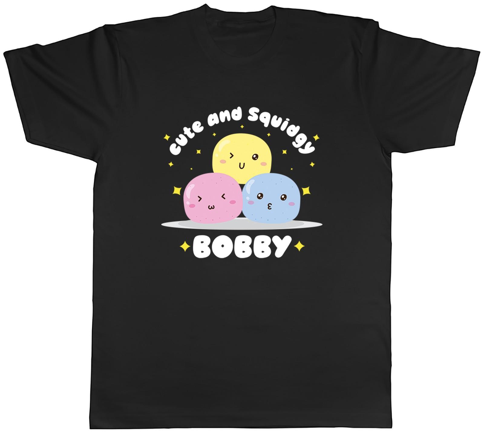 Personalised Cute and Squidgy Mens T-Shirt Japanese Ice Cream Mochi Tee Gift XXXXL