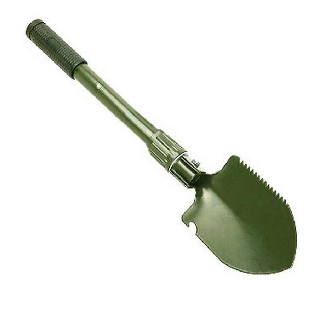 Multi-functional Folding Shovel Thickened High Carbon Steel Truck Mounted Shovel with Storage Bag Camping Shovel