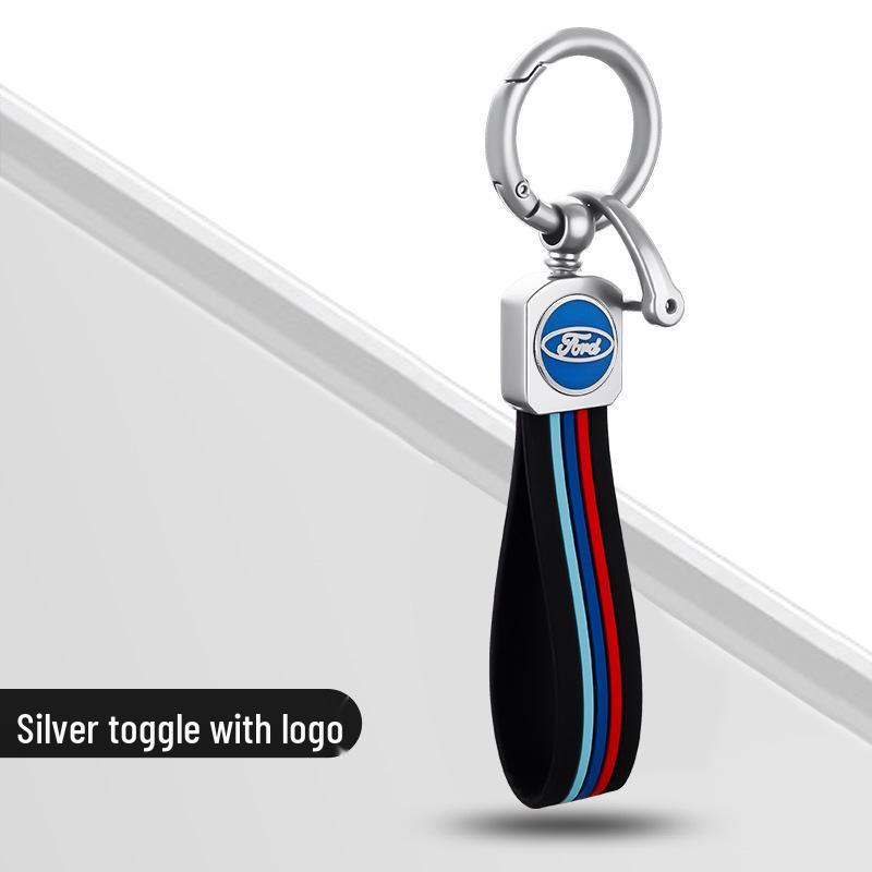 2018 Ford Taurus, Mustang, Raptor, F150, Explorer Key Case - Metal Shell with Buckle