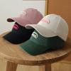 Three Dimensional Embroidered Soft Top Baseball Cap for Women Korean New Versatile Student Shopping Japanese Baseball Cap