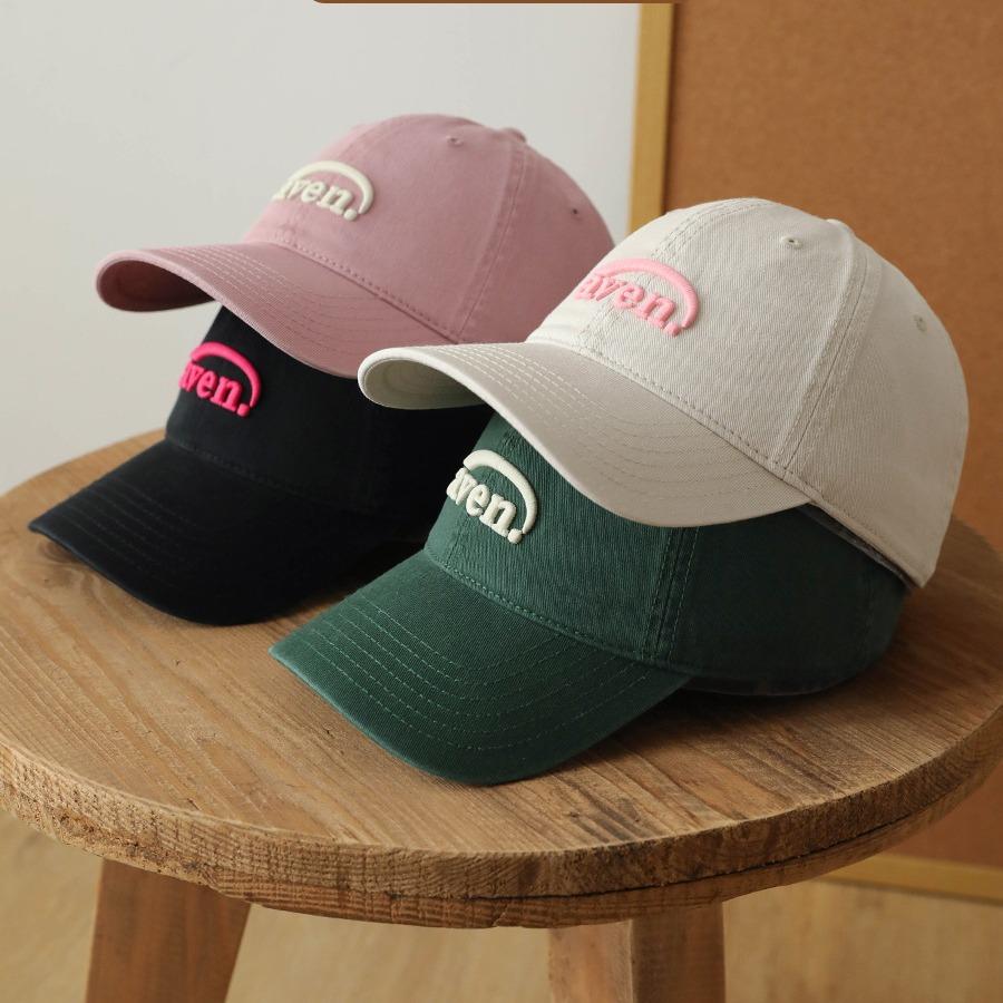 Three dimensional Embroidered Soft Top Baseball Cap for Women Korean New Versatile Student Shopping Japanese Baseball Cap