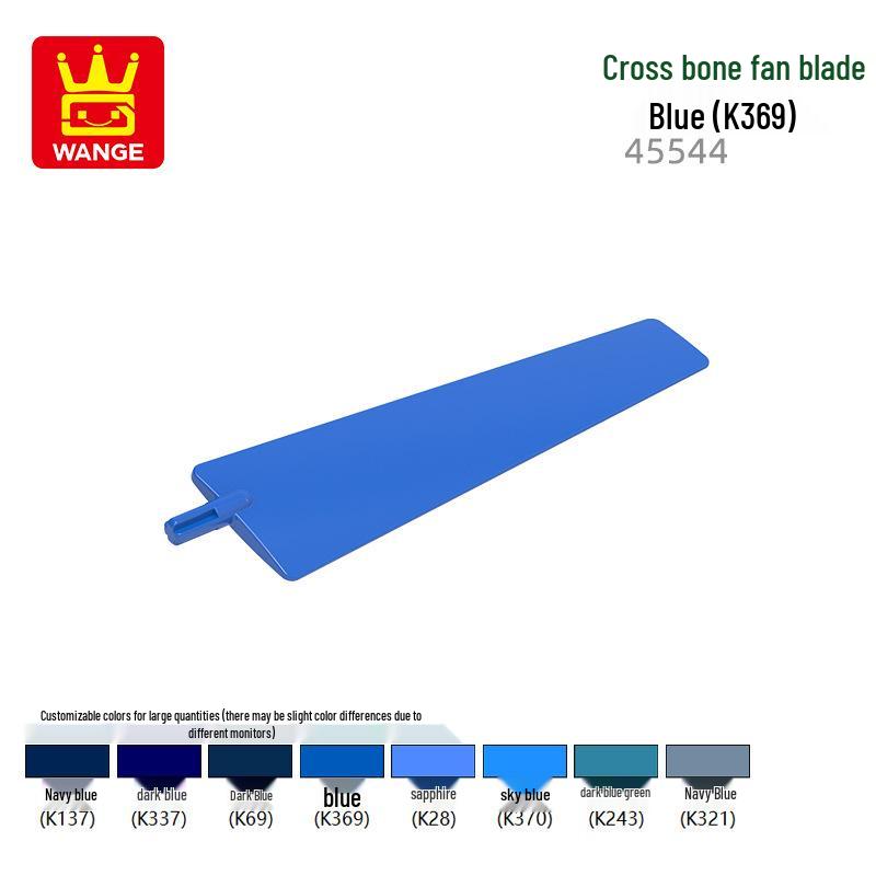 

Wange Конструктор из мелких деталей 45544 - Игровой набор «Лопасти вентилятора Кости крест-накрест », Совместим с основными брендами, Детали для сборки в комплекте 0.1kg (~22pcs)