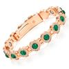 Eco-friendly European & American Fashion Detachable Magnetic Stone Bracelet with Diamond Inlays; Adjustable Women's Alloy Bangle.