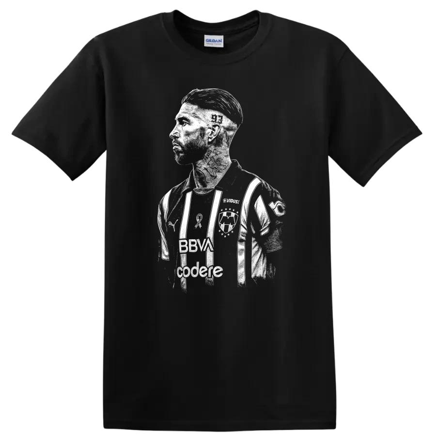 Retro Soccer Player Silhouette T Shirt Graphic Tee for Sports Enthusiasts