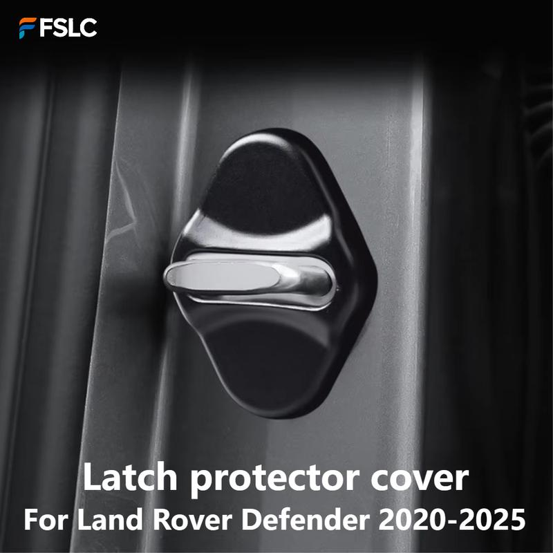 Upgrade For Land Rover Defender -2025 Door Latch Cover Protector ABS Anti-Scratch Anti-Rust Inner Door Lock Trim
