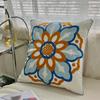 45x45cm Ethnic-Style Floral Embroidered Pillowcase Cojines Cotton Owel Embroidered Throw Cushion Cover Headboard Pillowcases