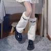 Faux Furs Leg Warmers for Womens Winter Warm Furs Boot Cuffs Covers,Cozy,Christmas,Halloween,Party, Cosplay Costume
