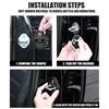 2/4Pcs Silicone Car Door Protective Cover Auto Door Locks Guard Shock Pads for Volkswagen VW R 4 Motion Caddy CC Golf 5 6 7 Bora