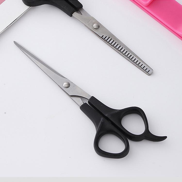 Professional Hairdressing Scissors Set for Thinning, Cutting, and Trimming Hair At Home for Both Men and Women