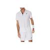 Court Breathable Quick-Dry Casual Versatile Fashion Soft Short Sleeve Polo Shirt Men Tops White 2041A340-100
