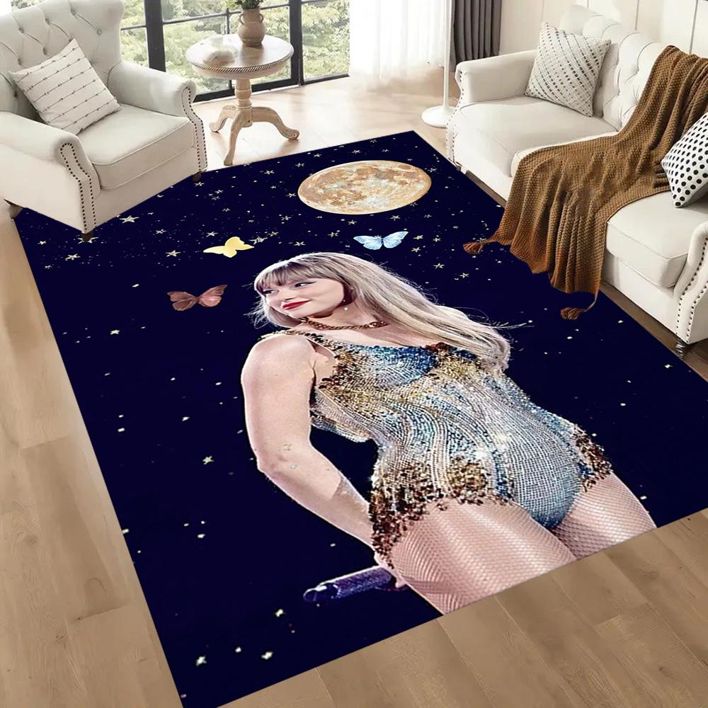 Taylor Swift's Era Tour Square rugs are a great choice for living rooms, bedrooms, home décor, and as gifts.